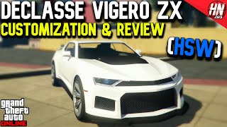 Declasse Vigero ZX HSW Customization & Review | GTA Online