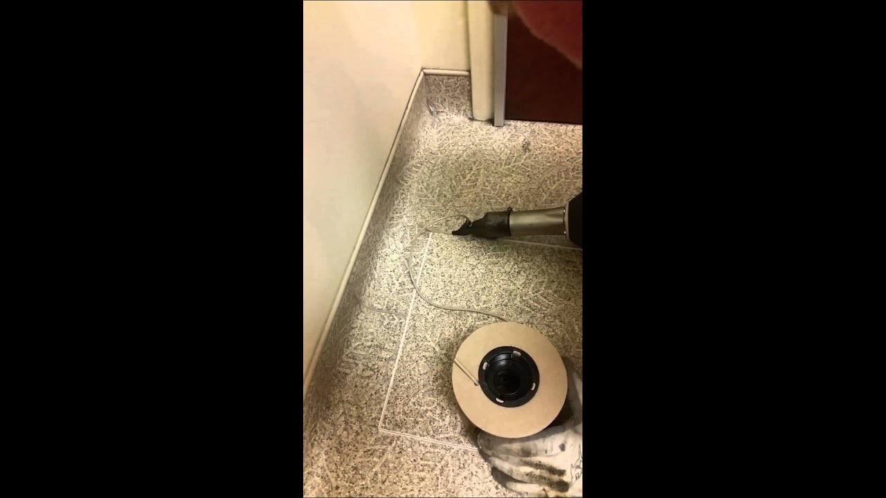 Welding vinyl flooring YouTube