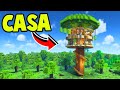 COME COSTRUIRE UNA CASA SULL’ALBERO A DUE PIANI SU MINECRAFT