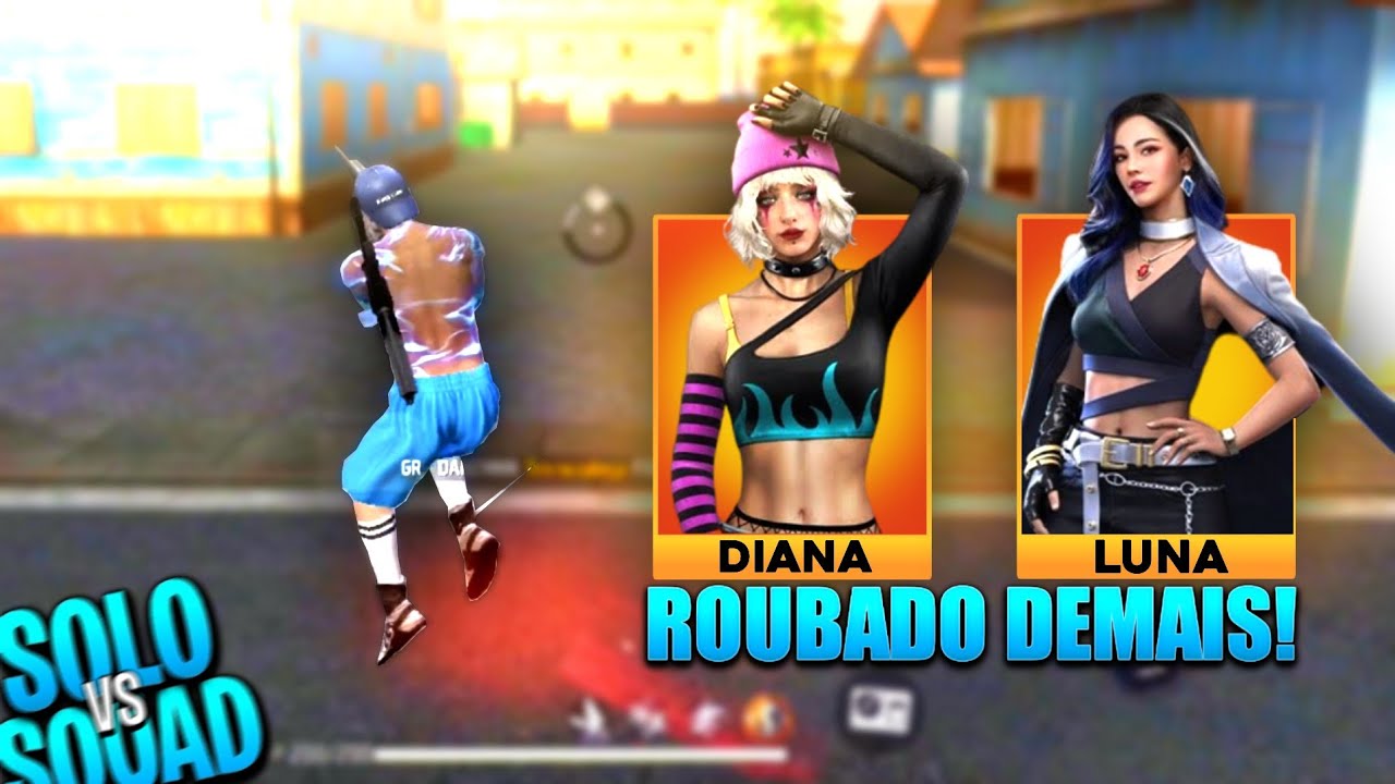 USEI O COMBO DE PERSONAGENS QUE ME DEIXA SUPER RÁPIDO E FIZ 20 KILLS! FREE FIRE MOBILE