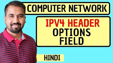 Options Field in IPV4 Header Explained in Hindi l Computer Network Course