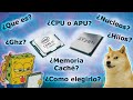 Que son los Núcleos, Hilos, GHz, Caché... de un CPU? | Explicado fácil y con ejemplos | Procesador