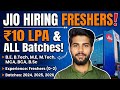 Graduate Engineer Trainee at Reliance Jio – Freshers Can Earn Up to ₹10 LPA