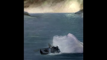 Falling Down- Collapse animation scene. Full vid @Moss Moon Studio