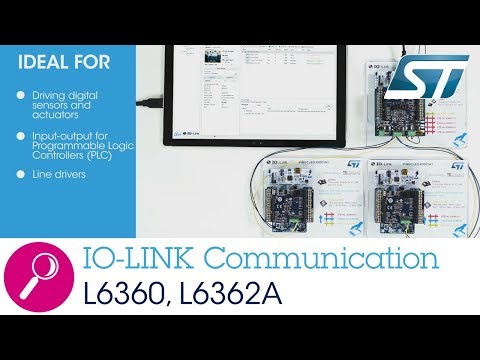 IO-LINK Communication L6360, L6362A  (STMicroelectronics)