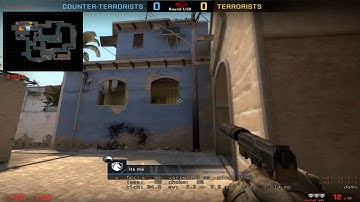 USP-S Mirage 1v4 Clutch