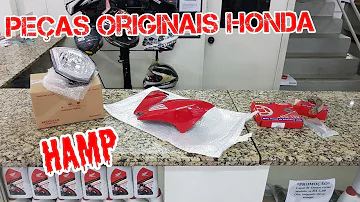 Onde comprar peças moto Honda original?