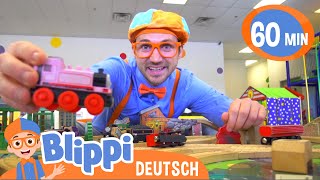 Blippi Deutsch - Blippi spielt im Indoorspielplatz  | Abenteuer und Videos für Kinder