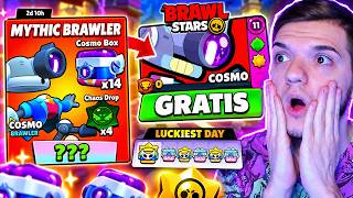 I UNLOCKED THE NEW BRAWLER COSMO A DAY EARLY!