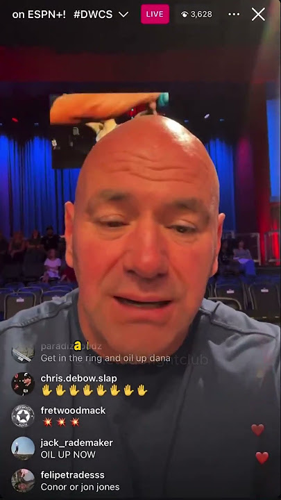 Dana White Ends IG Live After 'Riding Jon Jones' Comments 😂