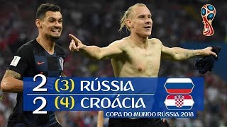 🔥 Хорватия - Россия 2-2 (4-3) - Обзор Матча 1/4 Финала Чемпионата Мира 07/07/2018 HD 🔥