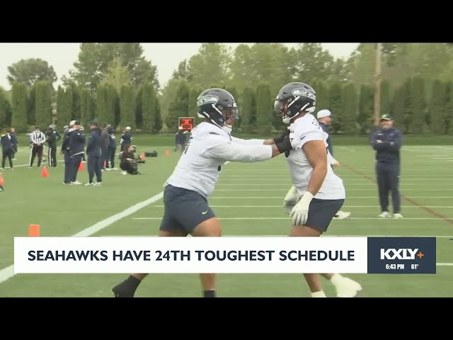 Seahawks have 24th toughest schedule