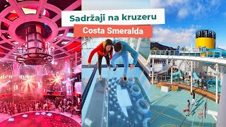 NA KRUZERU Costa Smeralda neće ti biti DOSADNO - Šta sve ovde ima od sadržaja?