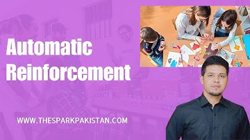 Automatic reinforcement in ABA