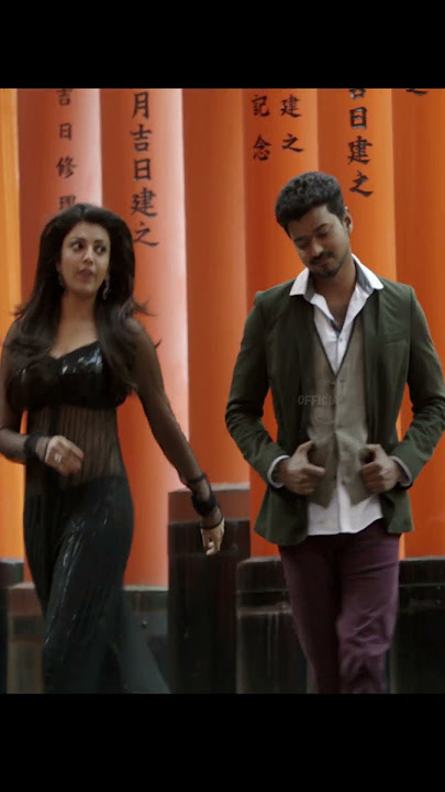 Behind The Scenes of Kandangi Song|Thalapathy Vijay, Kajal Aggarwal #jiivaofficial #ytshorts #shorts