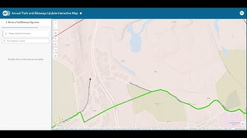 Annual Trails and Bikeways Database Updates Interactive Map How-To Video