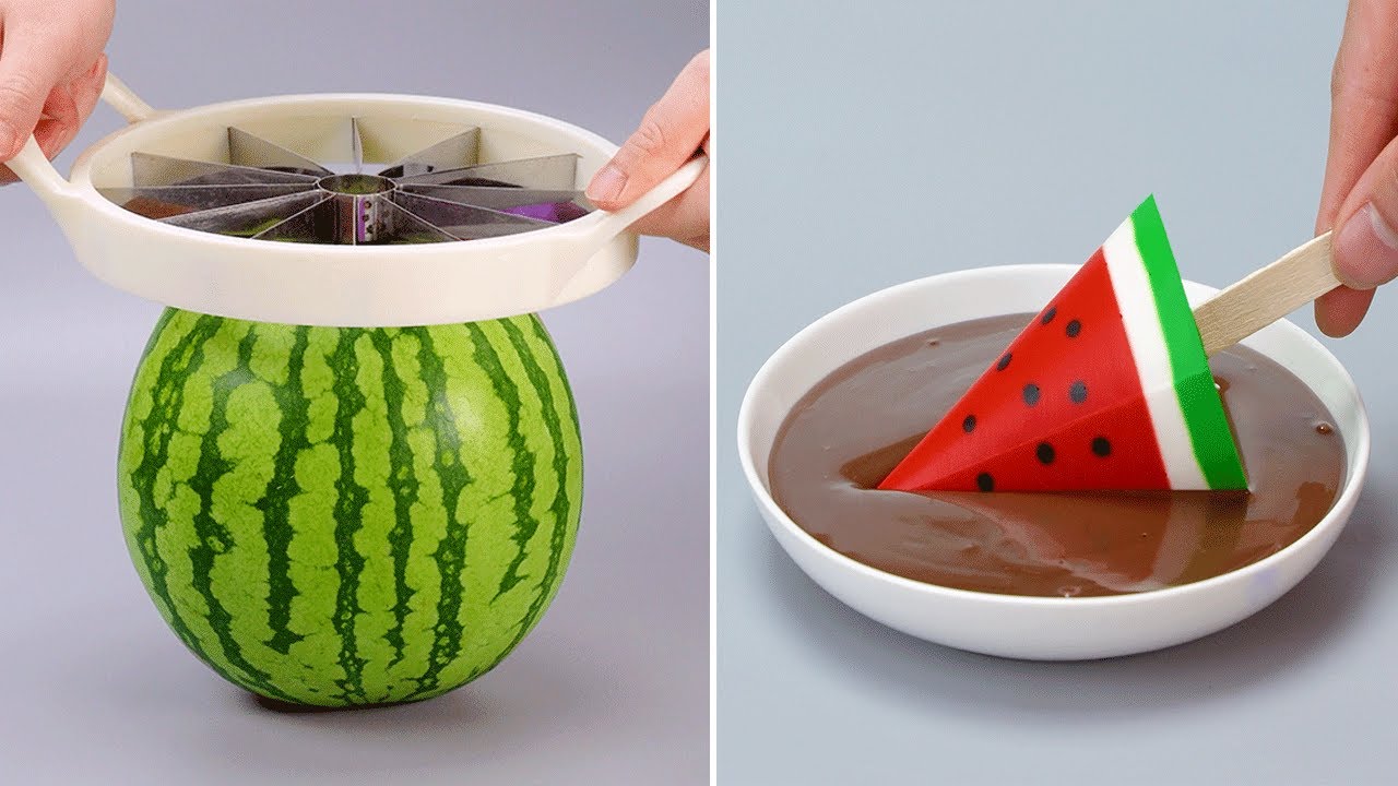 10 Delicious WATERMELON Dessert Recipes Life Hacks | So Tasty Cake Decorating For Summer