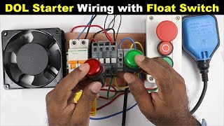 Water Pump Starter Connection with Float Switch and Water Level Indicator @TheElectricalGuy