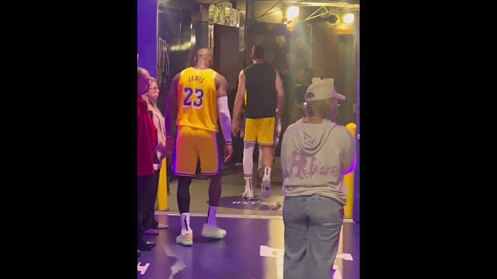 LeBron & Bronny James hug Savannah James after their season-ending game 5 loss tonight to the Wolves