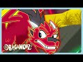 Dragamonz - Bad to the Bone 🔥 | Dragon Fight Compilation | Best Cartoons for Kids | WildBrain Max