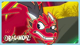 Dragamonz - Bad to the Bone 🔥 | Dragon Fight Compilation | Best Cartoons for Kids | WildBrain Max
