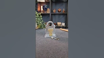 Can you open the Easy Peasy Lock?!! #puzzle #puzzles #brainteaser #lockpicking