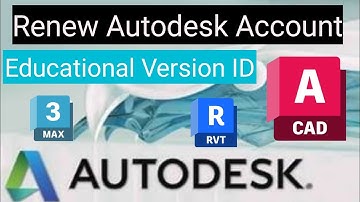 Renew Autodesk Account | Autodesk Educational Id Extend | Renew AutoCAD ID Autodesk  @THEABRARAHAMAD