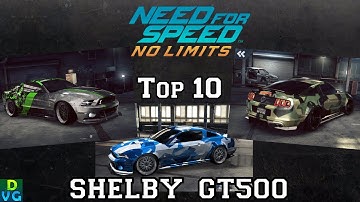 NFS No Limits | Top 10 - Ford Shelby GT500 (October 2017)
