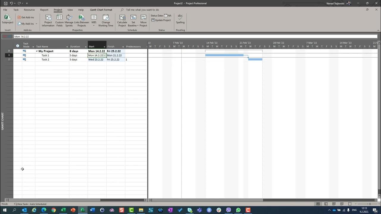How To Change Calendar In Ms Project Online 