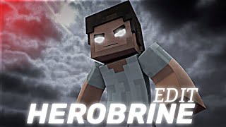Minecraft Herobrine Edit | Herobrine attitude status