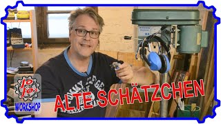 Alte Schätzchen! Neuer Schalter und Drehzahlregelung für die alte Standbohrmaschine