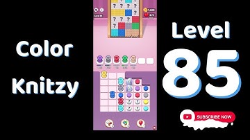 Color Knitzy Level 85 Walkthrough | Step-by-Step Guide 🧠 | Go Answer
