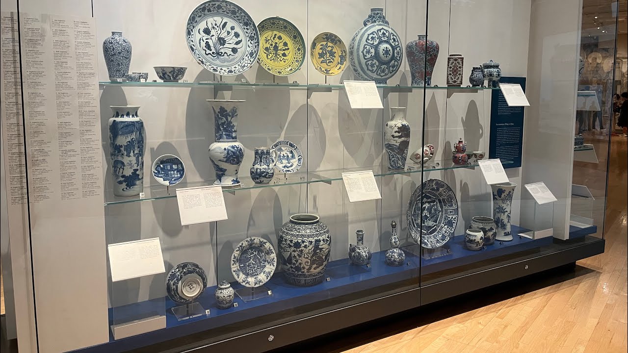 Tony的收藏点滴（103）参观皇家安大略博物馆，明清瓷器区