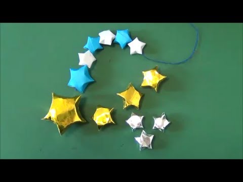 七夕 クリスマスに 星のこんぺいとう 折り紙 Star Like Candy Origami Youtube