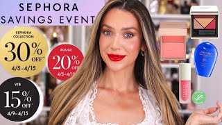 MY SEPHORA SAVINGS EVENT RECOMMENDATIONS SPRING 2024!