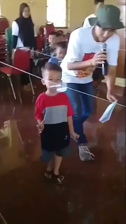 Anak PAUD Semangat Mengikuti Lomba Agustusan‼️ Lomba Sebul Gelas