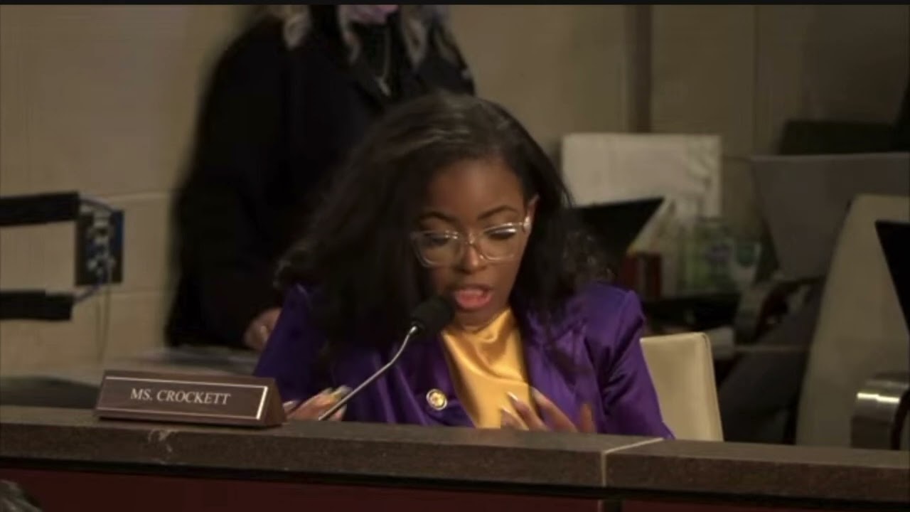 Rep. Jasmine Crockett Exposes the Hypocrisy Behind Congress
