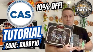 Greatest CAS Grading Tutorial of All Time – Full Walkthrough & 30+ Vintage Items Sent In! #starwars 