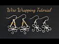 Wire Wrapped Dragonfly Charm / Earrings Tutorial - Spring &amp; Summer DIY Jewelry