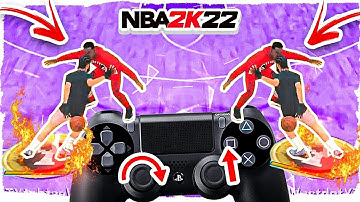 BASIC DRIBBLE MOVES TUTORIAL W/ HANDCAM ON NBA 2K22! BEST DRIBBLE MOVES! BECOME A COMP GUARD NOW