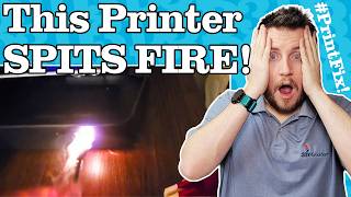 FIRE BREATHING Printer?! - PrintFixFriday 178