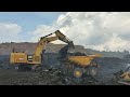 Coal Getting Exca CAT 6015B