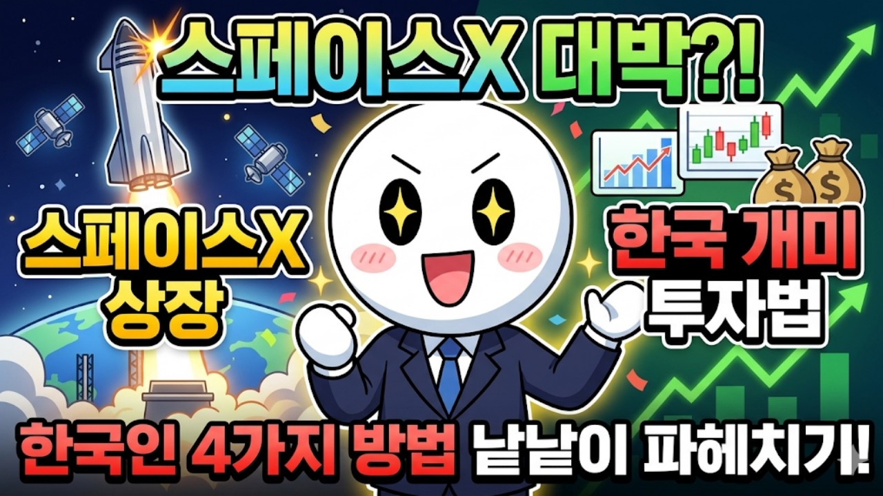 한국 투자자 실전 가이드 한국에서 SpaceX 주식 사는 법 [스페이스X / 일론머스크]