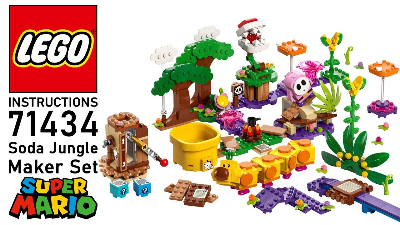 LEGO Instructions: 71434 Soda Jungle Maker Set - YouTube
