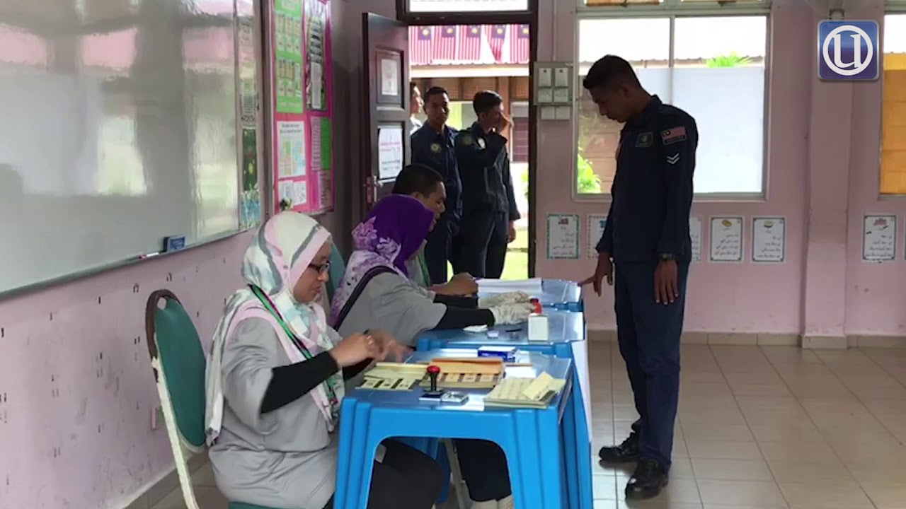 6,158 anggota tentera, ahli keluarga mengundi awal di SK Pengkalan Tentera