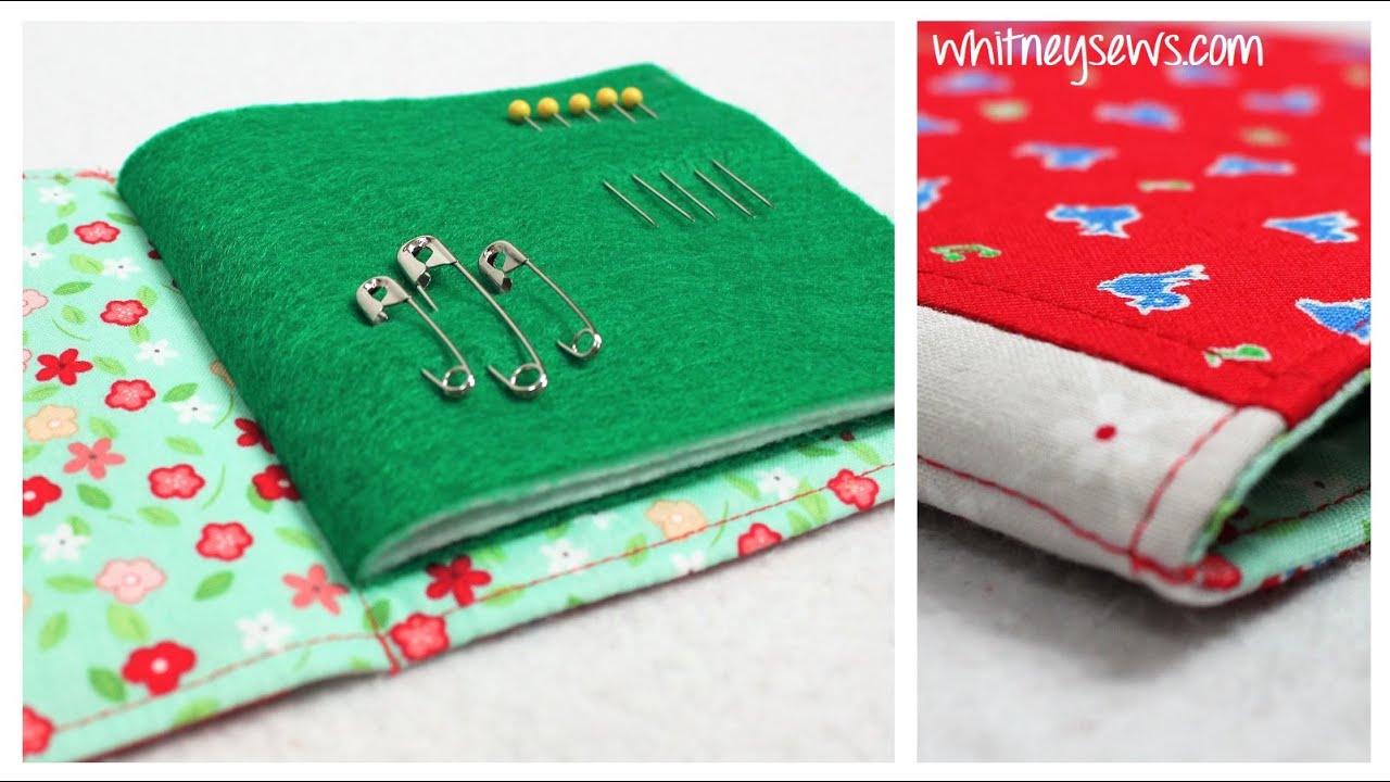 Quilted Needle Case Tutorial  Sewing case, Sewing accessories, Sewing  projects for beginners