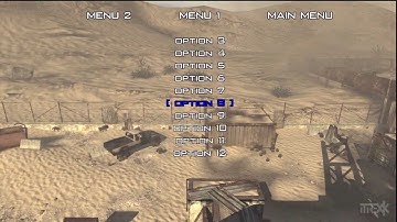 [MW2/CFG] Logic Menu Base Created By iTrexk