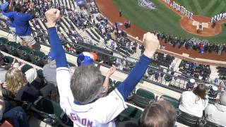 See the Mets open Citi Field in all its festive glory