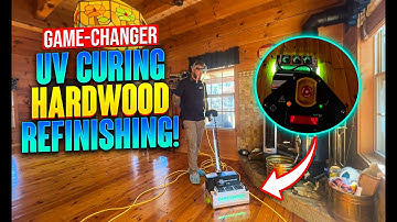 Revolutionary UV Instant Curing Hardwood Refinishing in Townsend, TN - A Game-Changer for Floors!