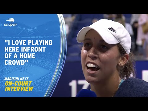 Madison Keys On-Court Interview 